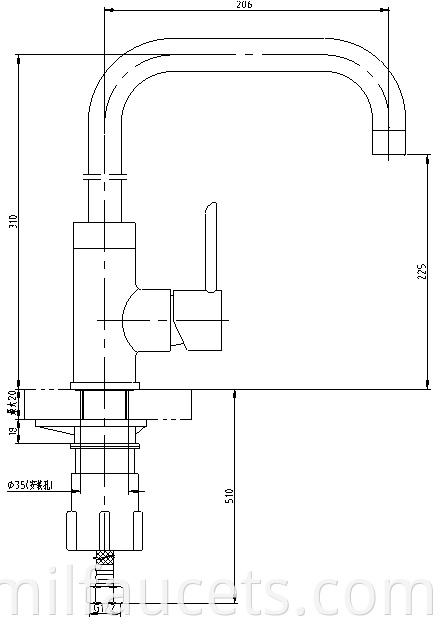 kitchen water faucet